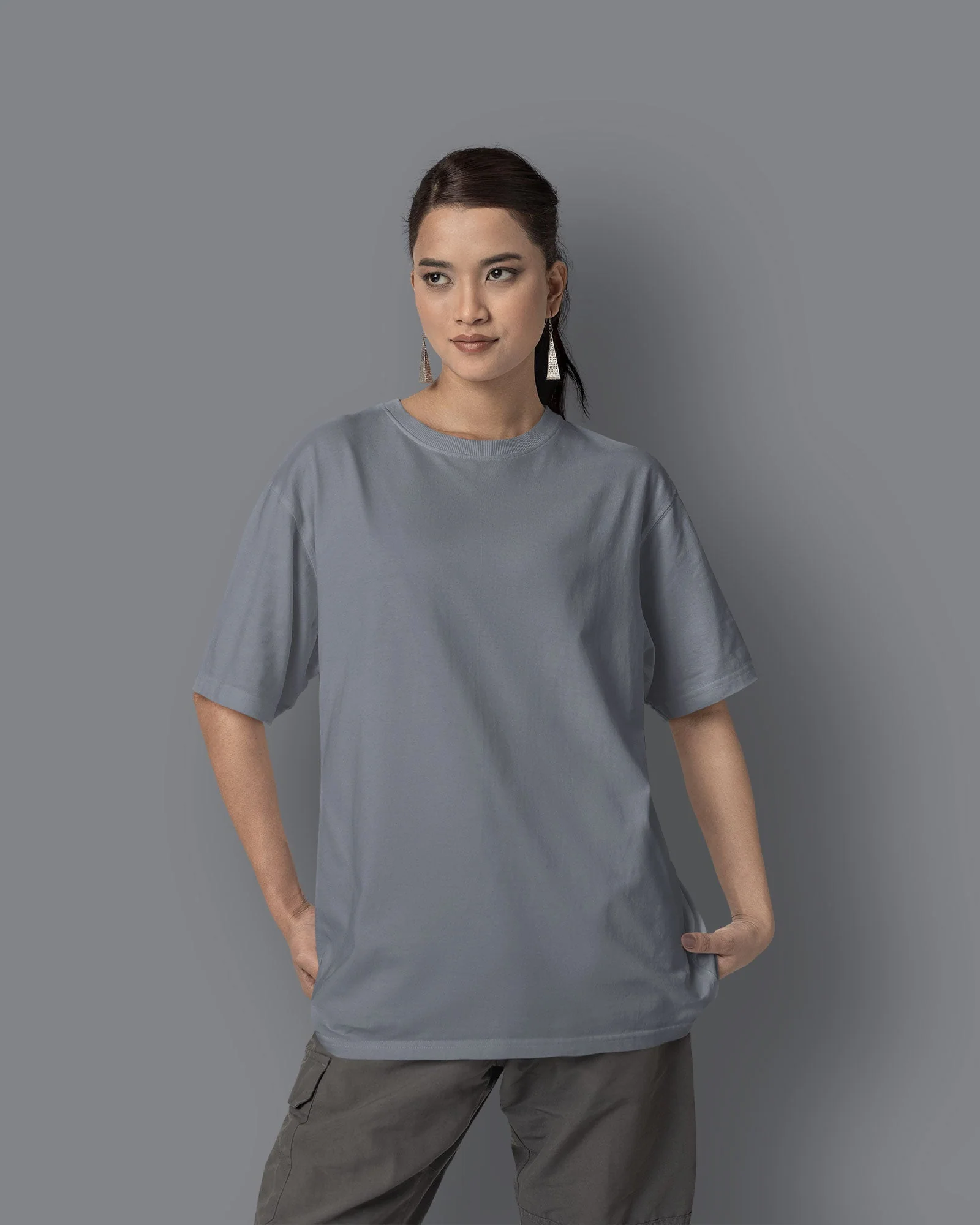 HW Crew Tee / Porpoise